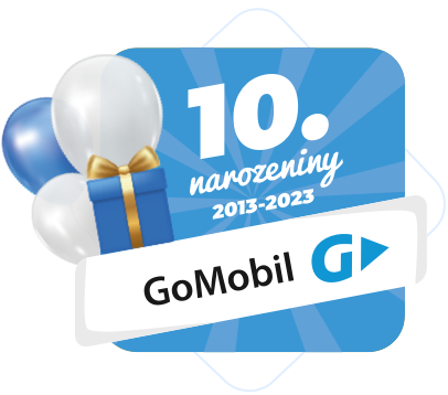 GoMobil 10. narozeniny